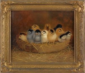 Ten Chicks In A Basket by Ben Austrian