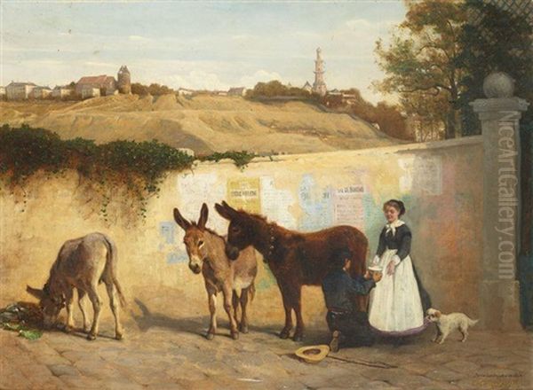 Paris, Montmartre En 1866 - view 1