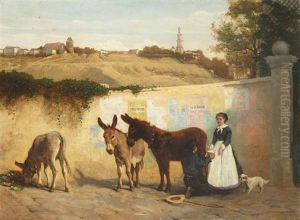 Paris, Montmartre En 1866 by Alfred Auteroche