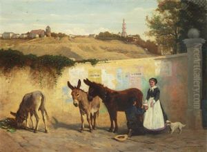 Paris Montmartre by Alfred Auteroche