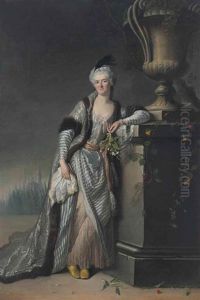 The Marquise De Sainte-maure D'origny, Full-length, As A Sultana