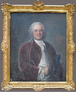 Portrait De Gentilhomme En Veste Lie De Vin