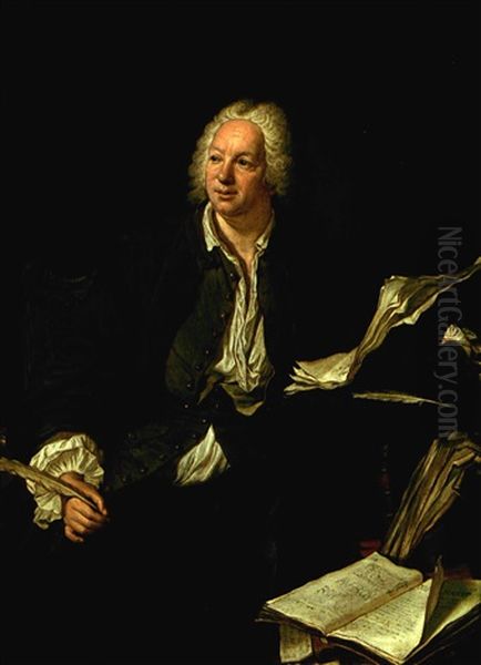 Portrai De Jean-baptiste Rousseau, Poete Et Ecrivain (collab. W/artist's Own Atelier) - view 1
