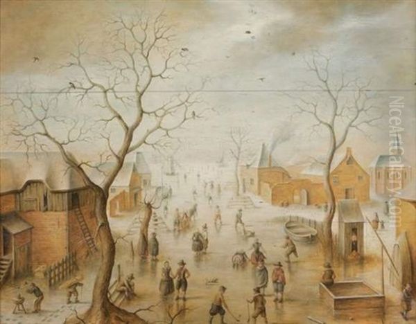 Scene D'hiver (in 3 Parts) - view 1