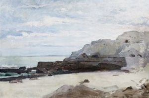 Vue De Saint-georges-de- Didonne by Jules Charles Aviat