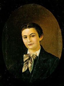 Portrait Of A Young Boy by Georgios Avlichos