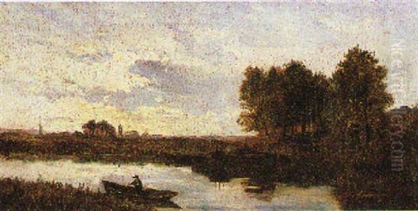 Barcaiolo Sul Fiume - view 1