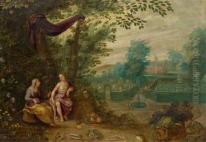 Vertumnus And Pomona by Peeter Van Avont
