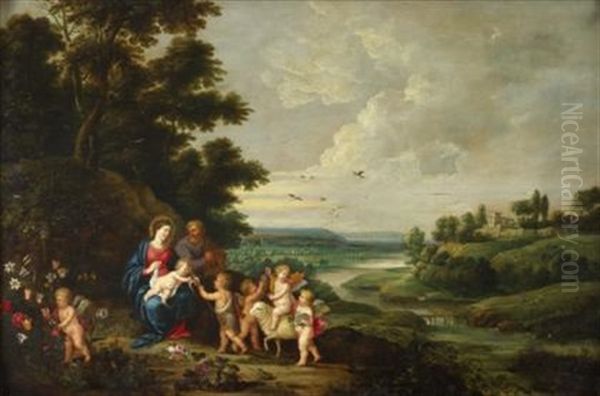 Adoration Of The Holy Family - view 1