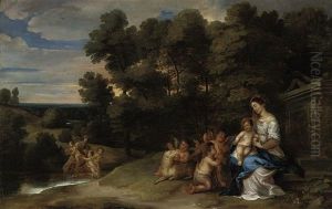 The Rest On The Flight To Egypt by Peeter Van Avont