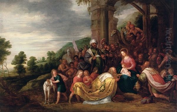 The Adoration Of The Magi (collab W/lucas Van Uden) - view 1