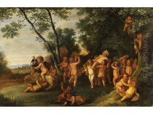 Kinderbacchanal by Peeter Van Avont