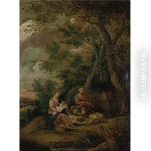 The Holy Family by Peeter Van Avont