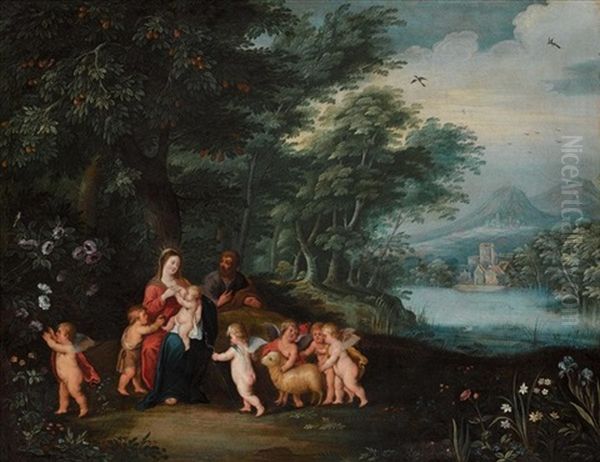 The Rest On The Flight Into Egypt - view 1
