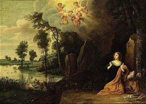 Mary Magdalen In Penitence by Peeter Van Avont