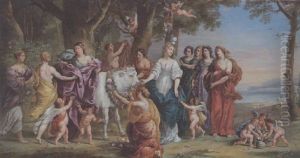 Der Raub Der Europa by Peeter Van Avont
