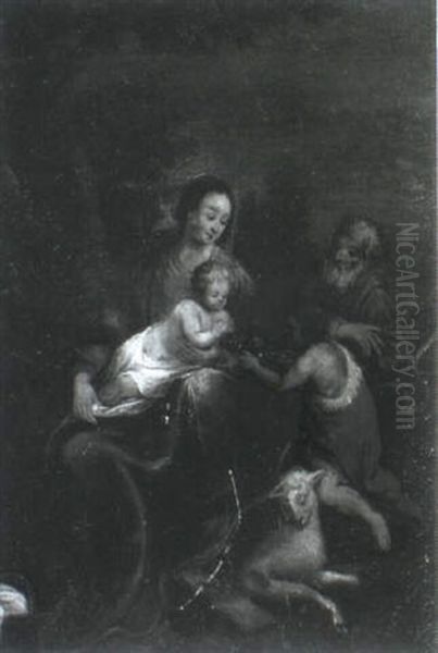 Die Hl. Familie Mit Johannes Dem Taufer - view 1