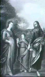 The Young Christ With The Virgin Mary And John The Baptist The Young Christ With The Virgin Mary And John The Baptist