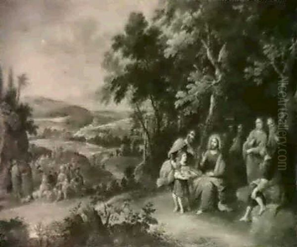 Christ Feeding The Multitude - view 1
