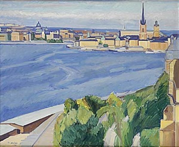 Utsikt Mot Riddarholmen Stockholm - view 1