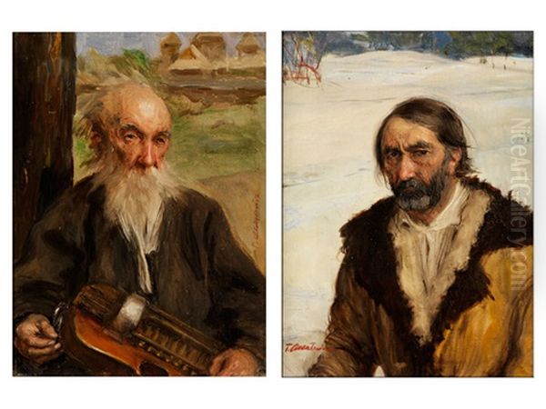Paar Portraits (pair) - view 1