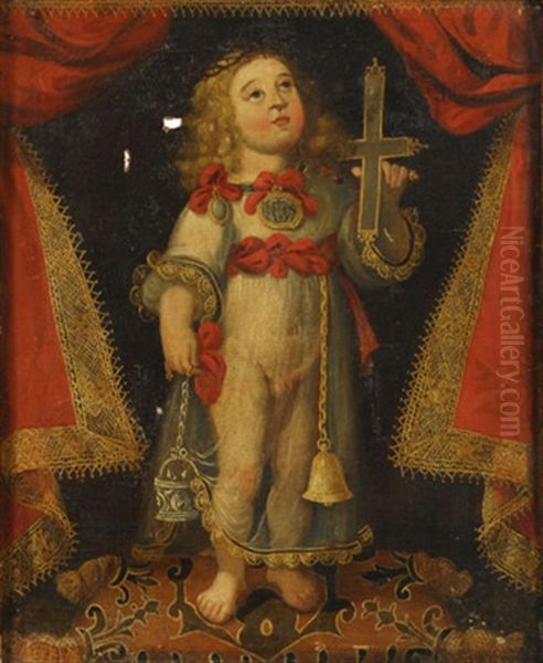 Nino Jesus Con Los Atributos De La Pasion - view 1