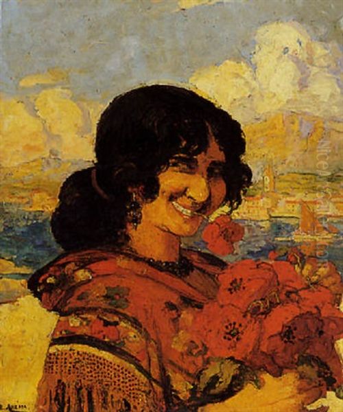L'espagnole Aux Coquelicots - view 1