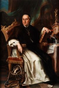 Portrait Des Wessobrunner Abtes Felice Nerini