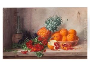 Fruit Still Life by Alfrida Baadsgaard