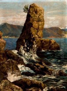 "paisaje Costero". by Richard Benno Adam