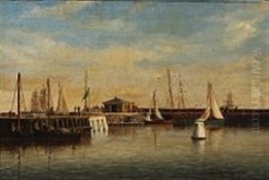 View From The Pier In Elsinore Habour