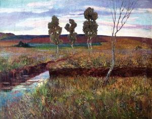 Landschaft by Hugo Baar