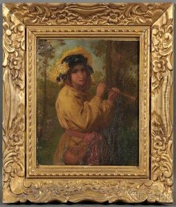 The Flute Player by William (P.) Babcock