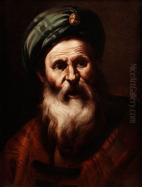 Bildnis Eines Bartigen Mannes Mit Turban - view 1
