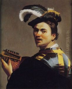 Le Joueur De Luth by Dirck Van Baburen