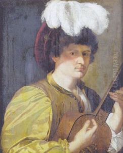 Le Guitariste by Dirck Van Baburen