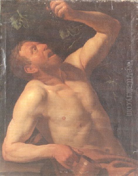 Bacchant In Halbfigur - view 1