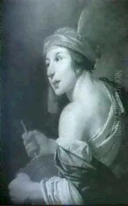 Young Boy In Algerian Costume by Dirck Van Baburen