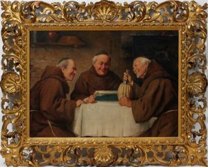 Oil On Canvas by Adolfo Bacci