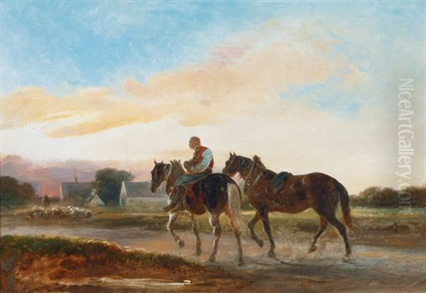 Horseman Returning Home - view 1