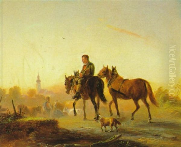 Am Heimweg Von Der Feldarbeit - view 1