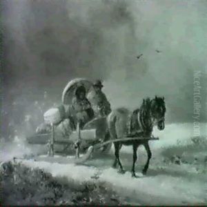 Der Pferdeschlitten