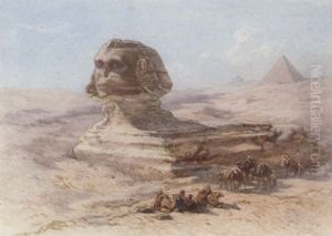 The Sphinx At Giza by Guido Bach