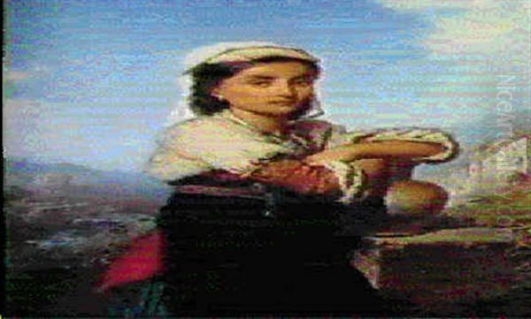 Portrait De Jeune Italienne - view 1
