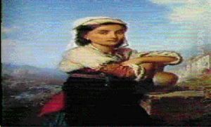 Portrait De Jeune Italienne Portrait De Jeune Italienne