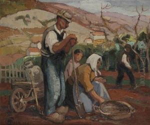 La Recolte Des Pommes De Terre
