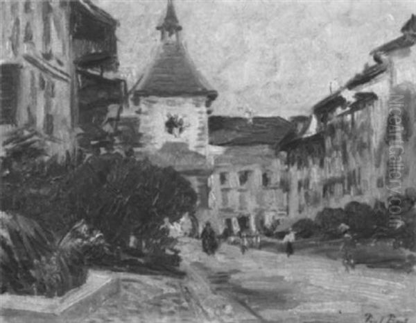 Suddeutsches Stadtchen - view 1