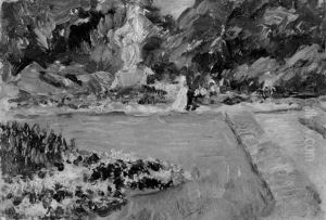 Parklandschaft by Paul Bach