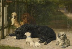 Hunde Mussen Drausen Bleiben by Otto Bache