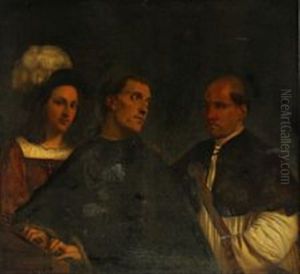 The Concert (after Georgione By O. B.) by Otto Bache